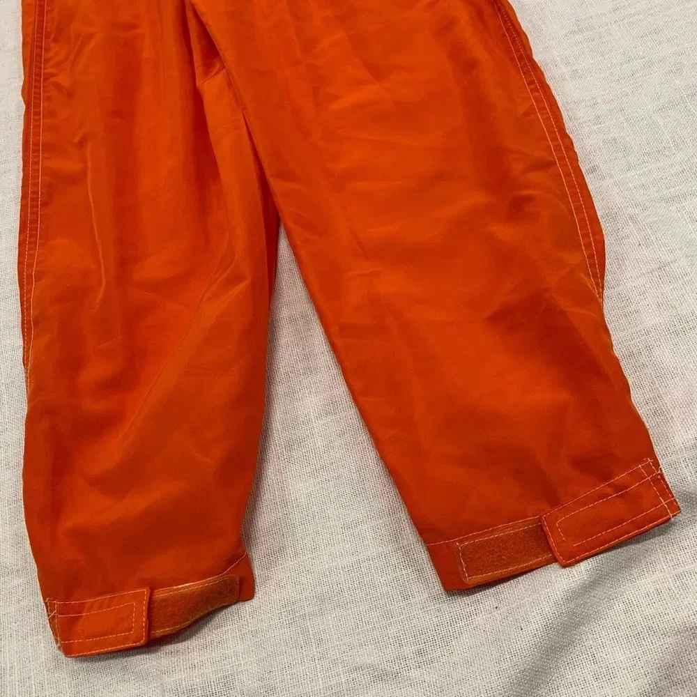 NASA Kids Orange Astronaut Costume Jumpsuit